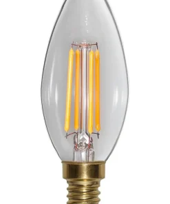 E14 Kronljus 3-Steg Dimbar Minne SoftGlow 4W 2100K 400lm LED-Lampa
