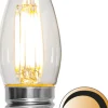 E27 Kronljus 4,2W 2700K 470lm LED-Lampa