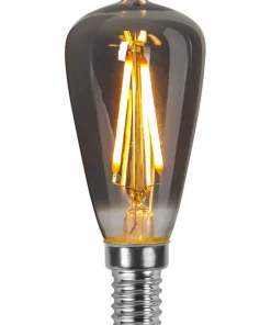 E14 Mininavigation Smoke 1.6W 2100k 30lm LED-lampa