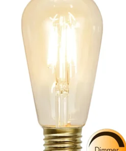 E27 Navigation Dimbar 1.6W 2100K 140lm Klar LED-Lampa