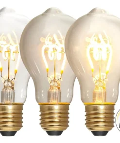 E27 Normal 3-steg Dimbar 4W 2100K 270lm Klar LED-Lampa