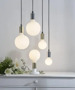 E27 Opal Glob95 5W 2600k 400lm LED-Lampa