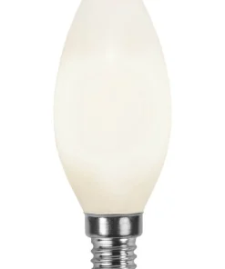 E14 Opal RA90 Kronljus 3W 2700K 250lm LED-Lampa