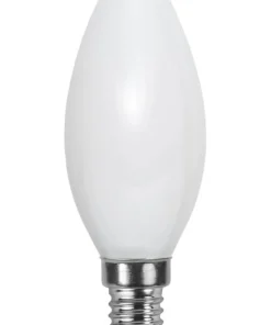 E14 Opal RA90 Kronljus 3W 2700K 250lm LED-Lampa