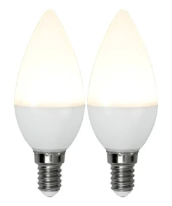 E14 2-Pack Kronljus Opal Basic 3W 3000K 250lm LED-Lampa
