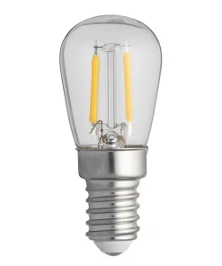 E14 Päron Dimbar Klar 0,8W 2200K 60-65lm LED-Lampa