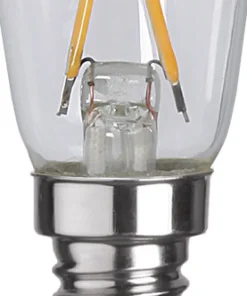 E14 Päron 2-Pack 1.3W 2700K 110lm Klar LED-Lampa
