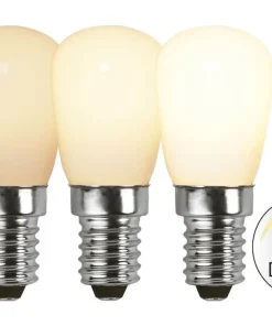 E14 Päron RA90 3-Stegs Dimbar 2W 2700K 150lm Opal LED-Lampa