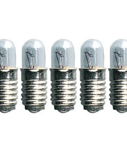 E5 Reservlampa Micro 5-Pack 12V 0.6W Klar