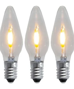 E10 Reservlampa Universal LED 3-Pack 23-55V AC/DC Klar
