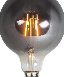 E27 Rökfärgad Glob125 1.8W 2100k 80lm LED-Lampa