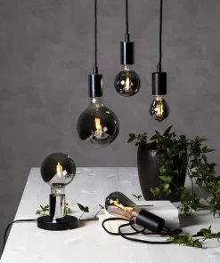 E27 Rökfärgad Glob125 1.8W 2100k 80lm LED-Lampa