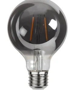 E27 Rökfärgad Glob80 1.8W 2100k 80lm LED-Lampa