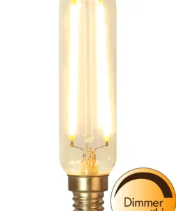 E14 Rörlampa SoftGlow Dimbar 2.5W 2200K 150lm Klar LED-Lampa
