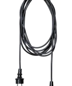 E27 SLADDSTÄLL Utomhusbruk 5m IP44 Svart
