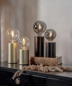 E27 TINY Lampfot 14cm Guld