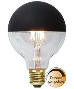 E27 Toppförseglad Glob95 2.8W 2600K 260lm LED-Lampa