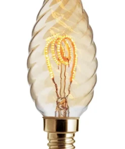 E14 UNI-FLEX Vr.Kron Gold Dimbar 3W