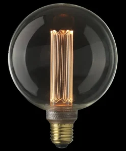 E27 UNI-K Glob125 Klar Dimbar 3,5W 1800K 120lm