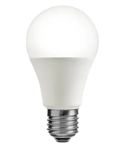 E27 UNI-LED Normal Sensor Opal 6W 3000K 470lm LED-Lampa