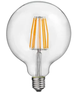 E27 UNI-LEDISON DECO XL Glob 125 Klar 2W