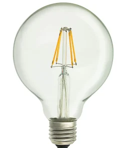 E27 UNI-LEDISON Glob100 Dimbar Klar 5W 2700K 550lm LED-Lampa