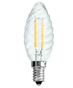 E14 UNI-LEDISON Kron Vriden Dimbar Klar 4W 2700K 360lm LED-Lampa