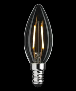 E14 UNI-LEDISON Kronljus Klar 1W 2200K 110lm LED-Lampa