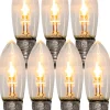 E10 Universal LED Reservlampa 7-pack 10-55V Transparent