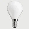 E14 UNI-WHITE Klot Opal 0,8W 2700K 45lm Dimbar
