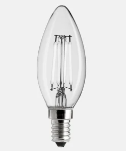 E14 UNI-WHITE Kronljus 4W 2700K 300lm Dimbar