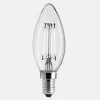 E14 UNI-WHITE Kronljus 2W 2700K 165lm Dimbar