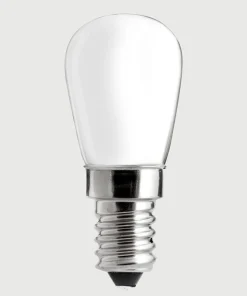 E14 UNI-WHITE Päron Opal 1,5W 2700K 60lm Dimbar