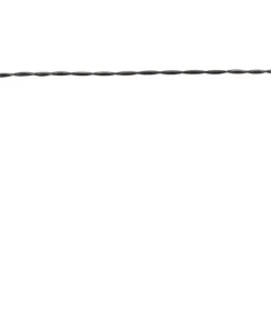 EDDY Solcells-ljusslinga 180cm Svart