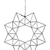 EDGE Krans 40cm 30LED Svart
