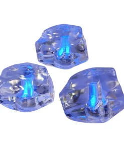 EDILIGHT Ljusstenar 3-Pack 12v Blå 11cm