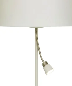 EKETORP Golvlampa LED 145cm Vit/Stål