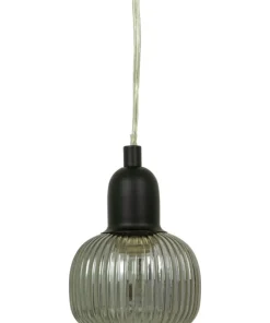 ELIN Fönsterlampa 15cm Svart/Rökgrå