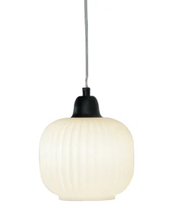ELIN Fönsterlampa 18cm Svart/Vit
