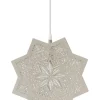 ELVIRA Adventsstjärna 28cm Beige