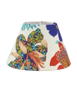 EMPIRE Lampskärm 27/14cm Kimono Krämvit