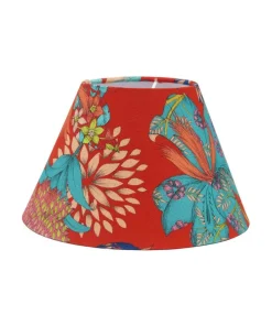 EMPIRE Lampskärm 27/14cm Kimono Röd