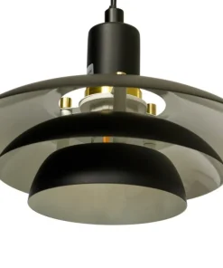 EPSILON Fönsterlampa 20cm Svart