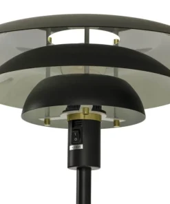 EPSILON Golvlampa 150cm Svart
