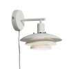 EPSILON Vägglampa 20cm Vit