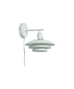 EPSILON Vägglampa 20cm Vit