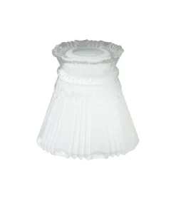 ESTELLE Glasskärm 15,5cm Opalvitt glas