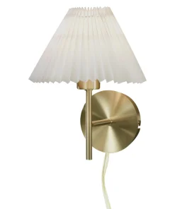 ESTER Vägglampa 12cm Matt Mässing