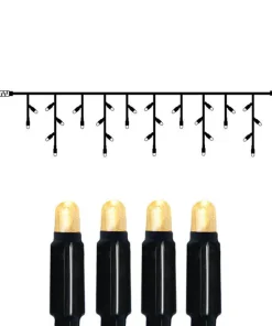EXTRA SYSTEM 24 Istappsslinga 3m 49LED Varmvit/Svart IP44