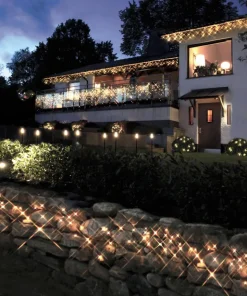 EXTRA SYSTEM 24 Istappsslinga 3m 49LED Varmvit/Svart IP44